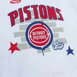 Apparel Mitchell & Ness Hoodies & Sweatshirts-M&N X Tats Cru Brick Hoodie Detroit Pistons