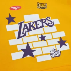 Apparel Mitchell & Ness Hoodies & Sweatshirts-M&N X Tats Cru Brick Hoodie Los Angeles Lakers