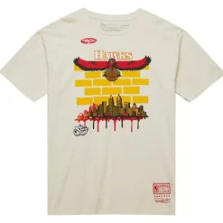 Apparel Mitchell & Ness T-Shirts & Tops-M&N X Tats Cru City Tee Atlanta Hawks