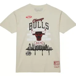 Apparel Mitchell & Ness T-Shirts & Tops-M&N X Tats Cru City Tee Chicago Bulls