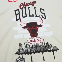 Apparel Mitchell & Ness T-Shirts & Tops-M&N X Tats Cru City Tee Chicago Bulls