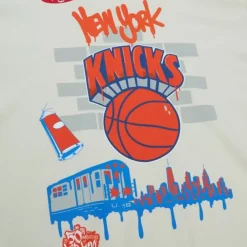 Apparel Mitchell & Ness T-Shirts & Tops-M&N X Tats Cru City Tee New York Knicks