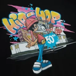 Apparel Mitchell & Ness T-Shirts & Tops-M&N X 50Th Aohh Graff Ls Tee