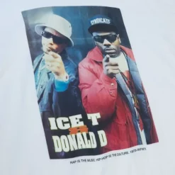 Apparel Mitchell & Ness T-Shirts & Tops-M&N X 50Th Aohh Ice T And Donald D Tee