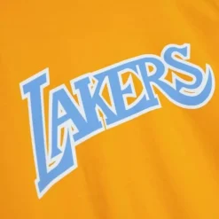 Apparel Mitchell & Ness T-Shirts & Tops-M&N X Uninterrupted Ls Tee Los Angeles Lakers