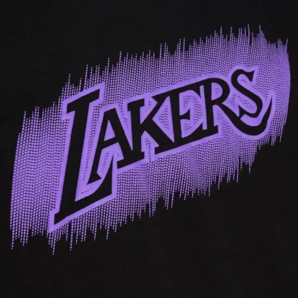 Apparel Mitchell & Ness T-Shirts & Tops-Monochrome Ss Tee Los Angeles Lakers