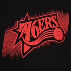 Apparel Mitchell & Ness T-Shirts & Tops-Monochrome Ss Tee Philadelphia 76Ers