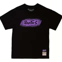 Apparel Mitchell & Ness T-Shirts & Tops-Monochrome Ss Tee Toronto Raptors