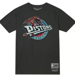 Apparel Mitchell & Ness T-Shirts & Tops-Mvp 2 Tee Detroit Pistons