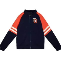 Apparel Mitchell & Ness Jackets & Outerwear-Mvp 2.0 Track Jacket San Diego Padres