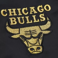 Apparel Mitchell & Ness Jackets & Outerwear-Mvp Satin Jacket Chicago Bulls