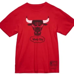 Apparel Mitchell & Ness T-Shirts & Tops-Mvp Tee Chicago Bulls