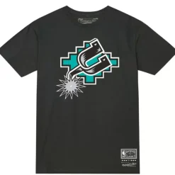 Apparel Mitchell & Ness T-Shirts & Tops-Mvp Tee San Antonio Spurs