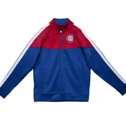 Apparel Mitchell & Ness Jackets & Outerwear-Mvp Track Jacket Chicago Cubs