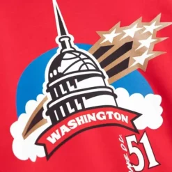 Apparel Mitchell & Ness Hoodies & Sweatshirts-My Towns Major Hoodie Washington Wizards