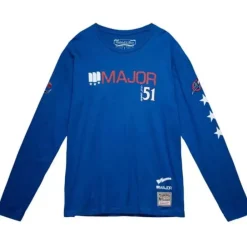 Apparel Mitchell & Ness T-Shirts & Tops-My Towns Major Ls Tee Washington Wizards