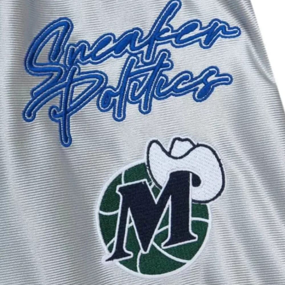 Apparel Mitchell & Ness Pants-My Towns Politics Tear Away Pant Dallas Mavericks