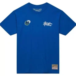 Apparel Mitchell & Ness T-Shirts & Tops-My Towns Politics Type Ss Tee Dallas Mavericks