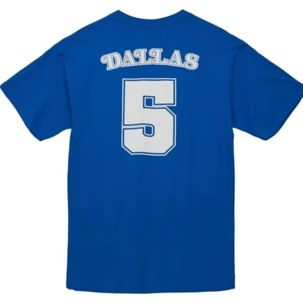 Apparel Mitchell & Ness T-Shirts & Tops-My Towns Politics Type Ss Tee Dallas Mavericks