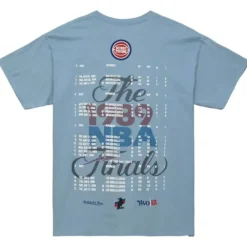 Apparel Mitchell & Ness T-Shirts & Tops-My Towns Two|18 Graphic Ss Tee Detroit Pistons