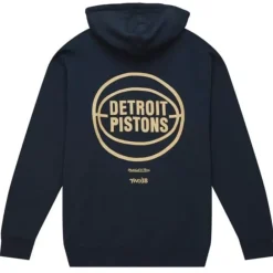 Apparel Mitchell & Ness Hoodies & Sweatshirts-My Towns Two|18 Logo Hoody Detroit Pistons