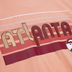 Apparel Mitchell & Ness T-Shirts & Tops-My Towns Wish Ringer Tee Atlanta Hawks