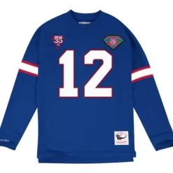 Apparel Mitchell & Ness T-Shirts & Tops-Name & Number Longsleeve Buffalo Bills Jim Kelly