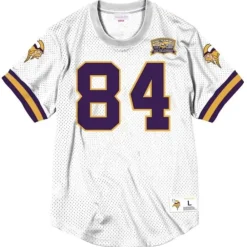 Apparel Mitchell & Ness T-Shirts & Tops-Name & Number Mesh Crew Neck Minnesota Vikings Randy Moss