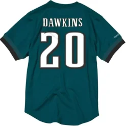 Apparel Mitchell & Ness T-Shirts & Tops-Name & Number Mesh Crew Neck Philadelphia Eagles Brian Dawkins