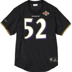 Apparel Mitchell & Ness T-Shirts & Tops-Name & Number Mesh Top Baltimore Ravens 2000 Ray Lewis