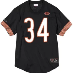 Apparel Mitchell & Ness T-Shirts & Tops-Name & Number Mesh Top Chicago Bears 1983 Walter Payton