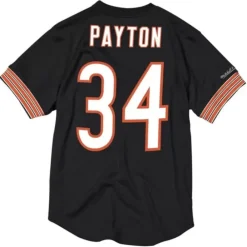 Apparel Mitchell & Ness T-Shirts & Tops-Name & Number Mesh Top Chicago Bears 1983 Walter Payton