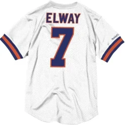 Apparel Mitchell & Ness T-Shirts & Tops-Name & Number Mesh Top Denver Broncos 1994 John Elway