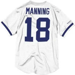 Apparel Mitchell & Ness T-Shirts & Tops-Name & Number Mesh Top Indianapolis Colts 2007 Peyton Manning