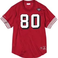 Apparel Mitchell & Ness T-Shirts & Tops-Name & Number Mesh Top San Francisco 49Ers 1994 Jerry Rice
