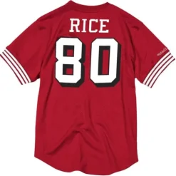 Apparel Mitchell & Ness T-Shirts & Tops-Name & Number Mesh Top San Francisco 49Ers 1994 Jerry Rice