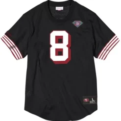 Apparel Mitchell & Ness T-Shirts & Tops-Name & Number Mesh Top San Francisco 49Ers 1994 Steve Young