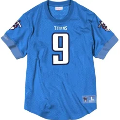 Apparel Mitchell & Ness T-Shirts & Tops-Name & Number Mesh Top Tennessee Titans 1999 Steve Mcnair