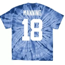 Apparel Mitchell & Ness T-Shirts & Tops-Name & Number Spider Tee Indianapolis Colts 2006 Peyton Manning