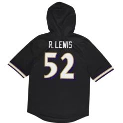 Apparel Mitchell & Ness Hoodies & Sweatshirts-Name & Number Ss Hoodie Baltimore Ravens 2012 Ray Lewis