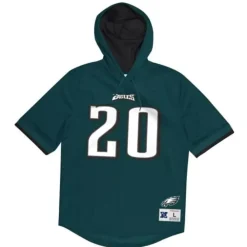 Apparel Mitchell & Ness Hoodies & Sweatshirts-Name & Number Ss Hoodie Philadelphia Eagles 2003 Brian Dawkins
