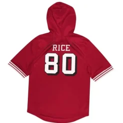 Apparel Mitchell & Ness Hoodies & Sweatshirts-Name & Number Ss Hoodie San Francisco 49Ers 1994 Jerry Rice