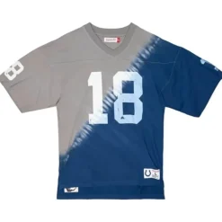 Apparel Mitchell & Ness T-Shirts & Tops-Name & Number Ss Tie Dye Top Indianapolis Colts Peyton Manning