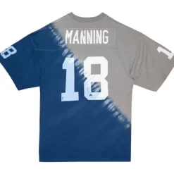 Apparel Mitchell & Ness T-Shirts & Tops-Name & Number Ss Tie Dye Top Indianapolis Colts Peyton Manning