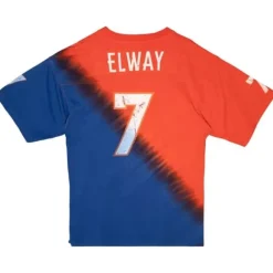 Apparel Mitchell & Ness T-Shirts & Tops-Name & Number Ss Tie Dye Top Denver Broncos John Elway