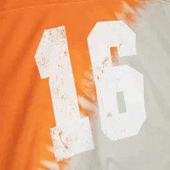 Apparel Mitchell & Ness T-Shirts & Tops-Name & Number Ss Tie Dye Top University Of Tennessee Peyton Manning