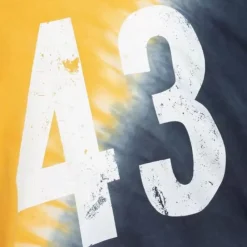 Apparel Mitchell & Ness T-Shirts & Tops-Name & Number Ss Tie Dye Top Pittsburgh Steelers Troy Polamalu