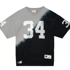 Apparel Mitchell & Ness T-Shirts & Tops-Name & Number Ss Tie Dye Top Los Angeles Raiders Bo Jackson