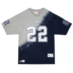 Apparel Mitchell & Ness T-Shirts & Tops-Name & Number Ss Tie Dye Top Dallas Cowboys Emmitt Smith