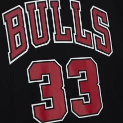 Apparel Mitchell & Ness T-Shirts & Tops-Name & Number Tee Chicago Bulls 1996-97 Scottie Pippen